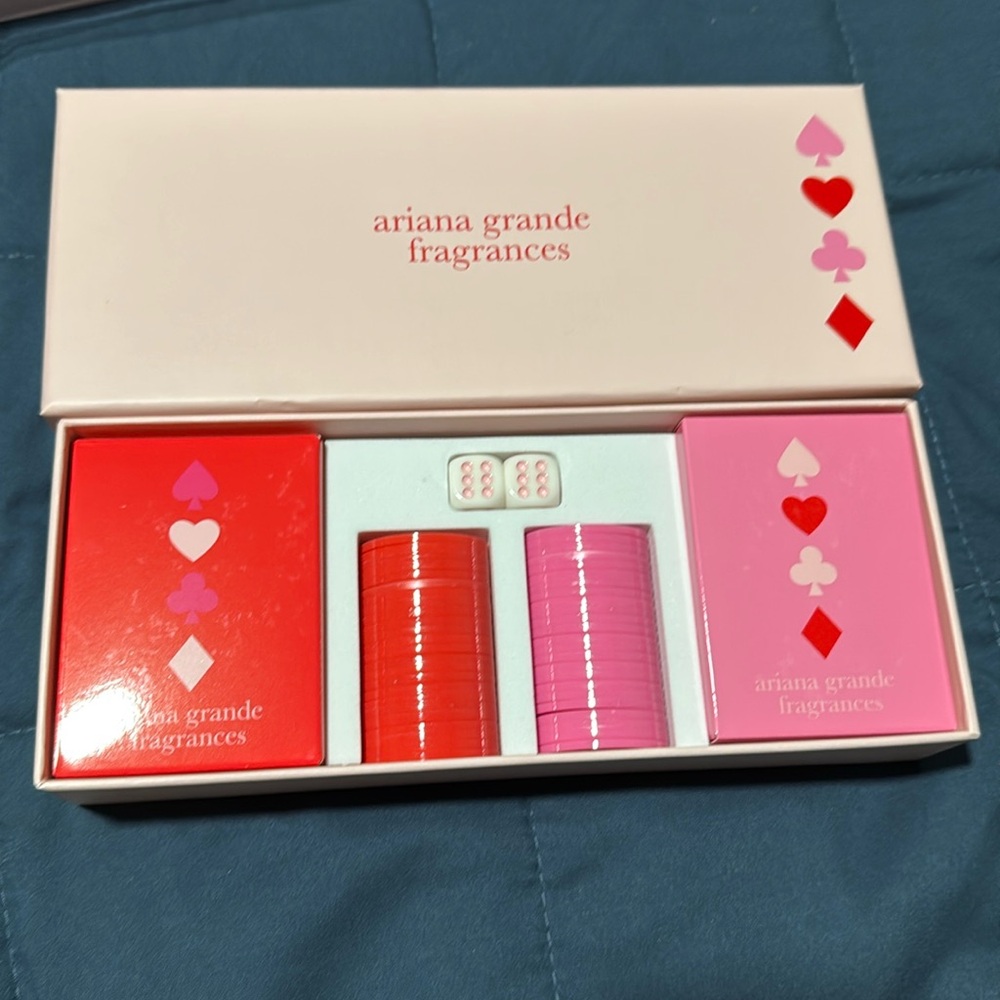 Ariana Grande Fragrances Poker Card Game Set